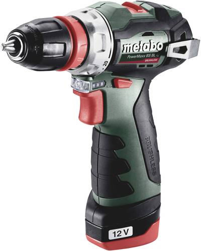 Metabo PowerMaxx BS BL Q 601749500 Akku-Bohrschrauber 12V 2Ah Li-Ion inkl. 2. Akku Metabo PowerMaxx BS BL Q 601749500 Akku-Bohrschrauber 12V 2Ah Li-Ion inkl. 2. Akku von Metabo