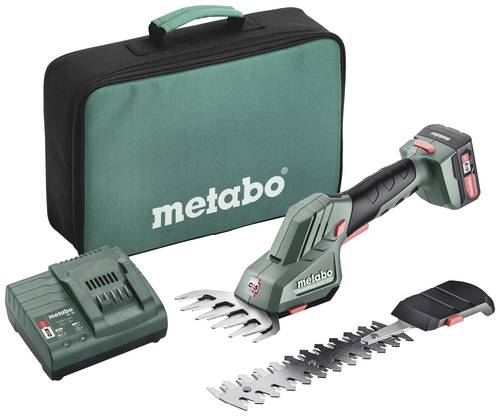 Metabo PowerMaxx SGS 12 Q Akku Grasschere, Strauchschere inkl. Akku, inkl. Ladegerät 12V Li-Ion von Metabo