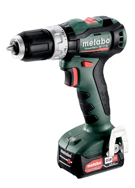 Metabo Powermaxx Sb 12 Bl 2 X 2,0 Ah Akku-Schlagbohrschrauber von Metabo