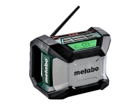 Metabo R 12-18 BT, Tragbar, Digital, AM, FM, 87,5 - 108 MHz, 522 - 1620 kHz, Automatischer Suchlauf, Automatisches Tuning von Metabo