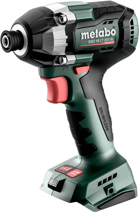 Metabo SSD 18 LT 200 BL - Schlagschrauber - schnurlos - 1/4 -Inbuseinsatz 6.35 mm - 200 N·m - ohne Batterie - 18 V Metabo SSD 18 LT 200 BL - Schlagschrauber - schnurlos - 1/4 -Inbuseinsatz 6.35 mm - 200 N·m - ohne Batterie - 18 V von Metabo