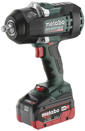 Metabo SSW 18 LTX 1450 BL 602401660 Akku-Schlagschrauber 20V Anzahl mitgelieferte Akkus 2 LiHD bürs von Metabo
