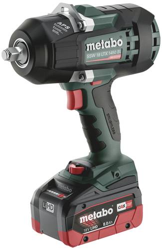Metabo SSW 18 LTX 1450 BL 602401810 Akku-Schlagschrauber 19V Anzahl mitgelieferte Akkus 2 LiHD bürs von Metabo