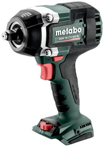 Metabo SSW 18 LTX 800 BL 602403850 Akku-Schlagschrauber 18V Anzahl mitgelieferte Akkus 0 bürstenlos Metabo SSW 18 LTX 800 BL 602403850 Akku-Schlagschrauber 18V Anzahl mitgelieferte Akkus 0 bürstenlos von Metabo