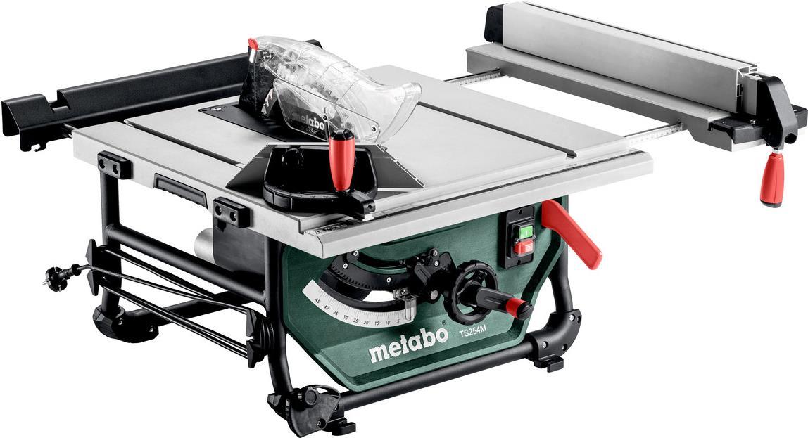 Metabo TS 254 M - Tischsäge - 1500 W - 254 x 30 mm - ohne Batterie (610254000) von Metabo