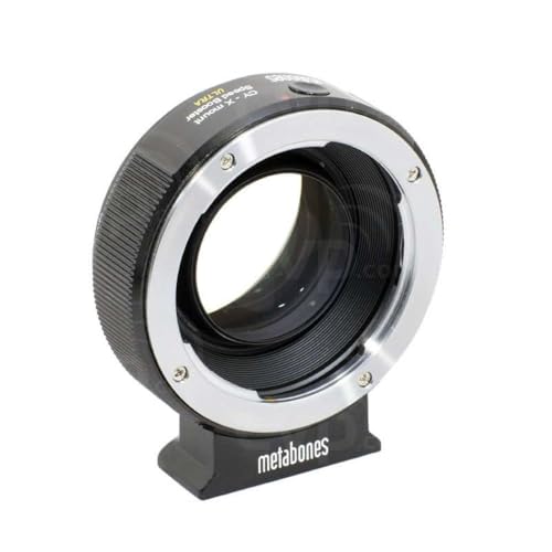Metabones Contax Yashica X-Mount Speed Booster schwarz/Chrom von Metabones