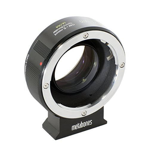 Metabones Olympus OM E-Mount Speed Booster schwarz/Chrom von Metabones