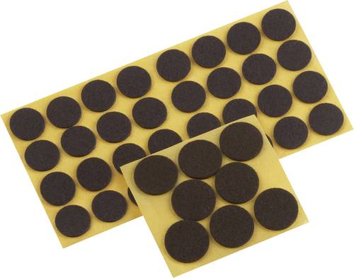 Metafranc WU0645286 Filzgleiter selbstklebend, rund Braun 1 Set Metafranc WU0645286 Filzgleiter selbstklebend, rund Braun 1 Set von Metafranc