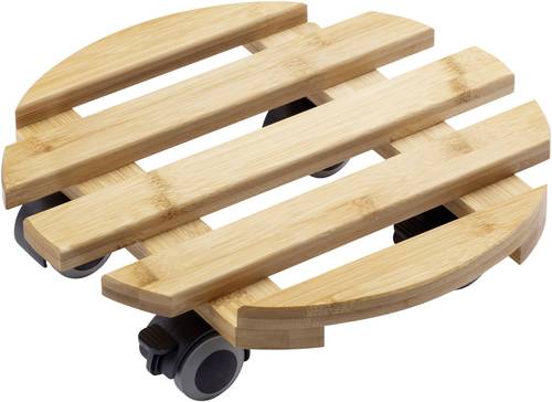 Metafranc WU0825330Pflanzenroller Bambus Traglast (max.): 60kg 74mm Anzahl Lenkrollen 4 von Metafranc