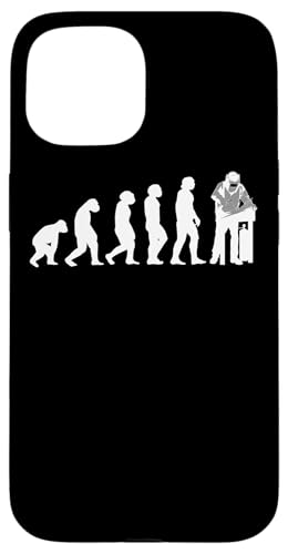 Schweisser Evolution fun schweissen Schweißgerät Hülle für iPhone 15 von Metallbauer Schweisser Zubehör Geschenke Shirt