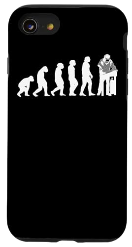 Schweisser Evolution fun schweissen Schweißgerät Hülle für iPhone SE (2020) / 7 / 8 von Metallbauer Schweisser Zubehör Geschenke Shirt