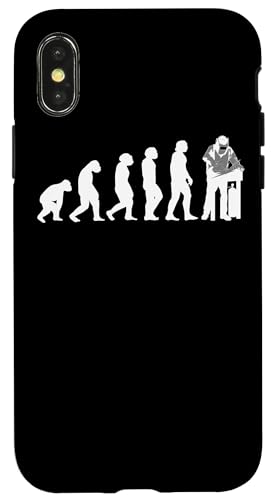 Schweisser Evolution fun schweissen Schweißgerät Hülle für iPhone X/XS Schweisser Evolution fun schweissen Schweißgerät Hülle für iPhone X/XS von Metallbauer Schweisser Zubehör Geschenke Shirt
