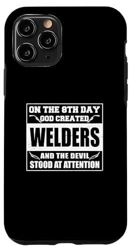 Schweisser God created Welders schweissen Schweißgerät Hülle für iPhone 11 Pro Schweisser God created Welders schweissen Schweißgerät Hülle für iPhone 11 Pro von Metallbauer Schweisser Zubehör Geschenke Shirt