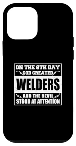 Schweisser God created Welders schweissen Schweißgerät Hülle für iPhone 12 mini Schweisser God created Welders schweissen Schweißgerät Hülle für iPhone 12 mini von Metallbauer Schweisser Zubehör Geschenke Shirt