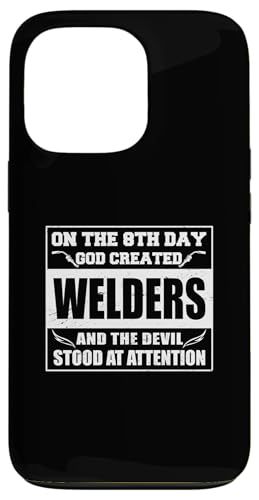Schweisser God created Welders schweissen Schweißgerät Hülle für iPhone 13 Pro Schweisser God created Welders schweissen Schweißgerät Hülle für iPhone 13 Pro von Metallbauer Schweisser Zubehör Geschenke Shirt