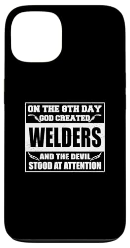 Schweisser God created Welders schweissen Schweißgerät Hülle für iPhone 13 Schweisser God created Welders schweissen Schweißgerät Hülle für iPhone 13 von Metallbauer Schweisser Zubehör Geschenke Shirt