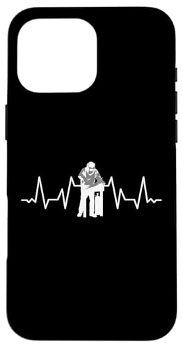 Schweisser Herzschlag fun schweissen Schweißgerät Hülle für iPhone 16 Pro Max Schweisser Herzschlag fun schweissen Schweißgerät Hülle für iPhone 16 Pro Max von Metallbauer Schweisser Zubehör Geschenke Shirt