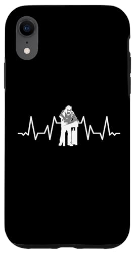 Schweisser Herzschlag fun schweissen Schweißgerät Hülle für iPhone XR von Metallbauer Schweisser Zubehör Geschenke Shirt