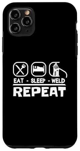 Schweisser SLEEP WELD Mechaniker schweissen Schweißgerät Hülle für iPhone 11 Pro Max Schweisser SLEEP WELD Mechaniker schweissen Schweißgerät Hülle für iPhone 11 Pro Max von Metallbauer Schweisser Zubehör Geschenke Shirt