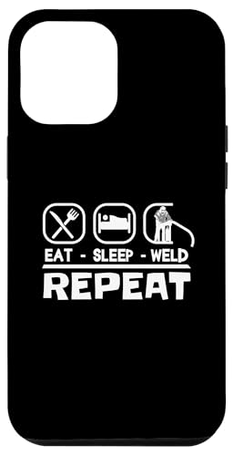 Schweisser SLEEP WELD Mechaniker schweissen Schweißgerät Hülle für iPhone 12 Pro Max Schweisser SLEEP WELD Mechaniker schweissen Schweißgerät Hülle für iPhone 12 Pro Max von Metallbauer Schweisser Zubehör Geschenke Shirt