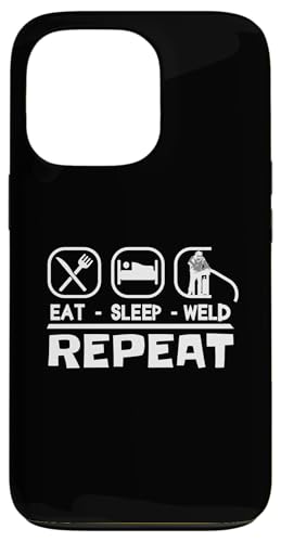 Schweisser SLEEP WELD Mechaniker schweissen Schweißgerät Hülle für iPhone 13 Pro Schweisser SLEEP WELD Mechaniker schweissen Schweißgerät Hülle für iPhone 13 Pro von Metallbauer Schweisser Zubehör Geschenke Shirt