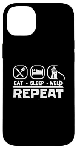 Schweisser SLEEP WELD Mechaniker schweissen Schweißgerät Hülle für iPhone 14 Plus Schweisser SLEEP WELD Mechaniker schweissen Schweißgerät Hülle für iPhone 14 Plus von Metallbauer Schweisser Zubehör Geschenke Shirt