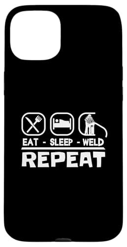 Schweisser SLEEP WELD Mechaniker schweissen Schweißgerät Hülle für iPhone 15 Plus Schweisser SLEEP WELD Mechaniker schweissen Schweißgerät Hülle für iPhone 15 Plus von Metallbauer Schweisser Zubehör Geschenke Shirt
