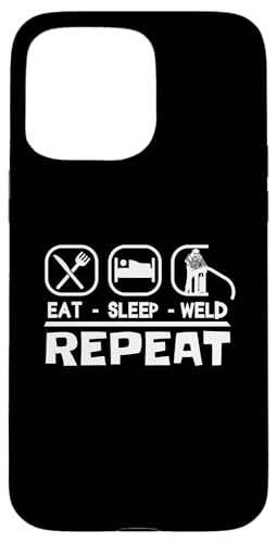 Schweisser SLEEP WELD Mechaniker schweissen Schweißgerät Hülle für iPhone 15 Pro Max Schweisser SLEEP WELD Mechaniker schweissen Schweißgerät Hülle für iPhone 15 Pro Max von Metallbauer Schweisser Zubehör Geschenke Shirt
