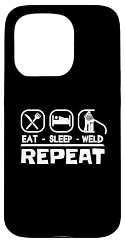 Schweisser SLEEP WELD Mechaniker schweissen Schweißgerät Hülle für iPhone 15 Pro Schweisser SLEEP WELD Mechaniker schweissen Schweißgerät Hülle für iPhone 15 Pro von Metallbauer Schweisser Zubehör Geschenke Shirt
