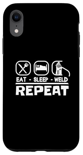 Schweisser SLEEP WELD Mechaniker schweissen Schweißgerät Hülle für iPhone XR Schweisser SLEEP WELD Mechaniker schweissen Schweißgerät Hülle für iPhone XR von Metallbauer Schweisser Zubehör Geschenke Shirt