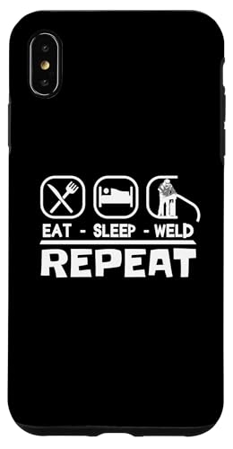 Schweisser SLEEP WELD Mechaniker schweissen Schweißgerät Hülle für iPhone XS Max Schweisser SLEEP WELD Mechaniker schweissen Schweißgerät Hülle für iPhone XS Max von Metallbauer Schweisser Zubehör Geschenke Shirt
