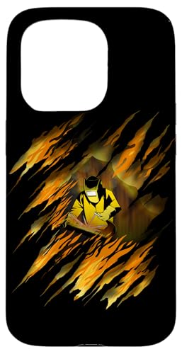 Schweißer schweissen Schweißgerät Schweisser Hülle für iPhone 15 Pro von Metallbauer Schweisser Zubehör Geschenke Shirt