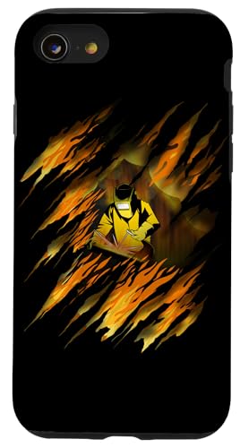 Schweißer schweissen Schweißgerät Schweisser Hülle für iPhone SE (2020) / 7 / 8 von Metallbauer Schweisser Zubehör Geschenke Shirt