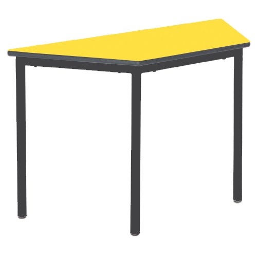 metalliform RT32-12le-md-59-mc-yellow Voll verschweiÃŸt Tisch, MDF Edge, gelb von Metalliform