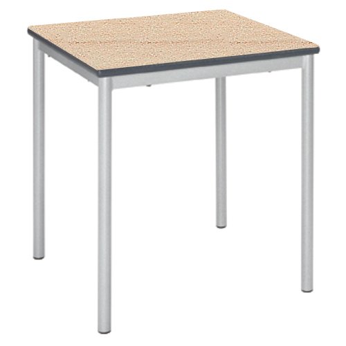 metalliform RT32-66-b-64-sg-maple Voll verschweiÃŸt Tisch, Buro Streifen Rand, Ahorn von Metalliform