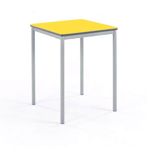 metalliform sqss-66-b-59-sg-yellow Voll verschweiÃŸt Tisch, Buro Streifen Rand, gelb von Metalliform
