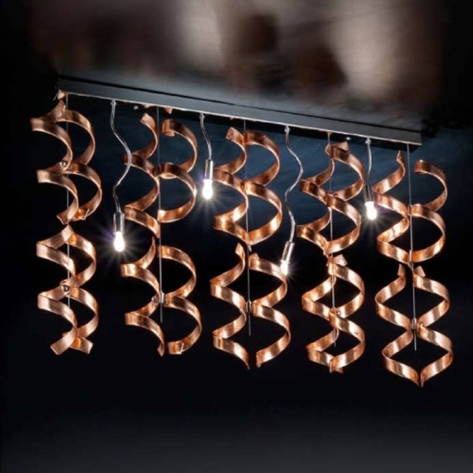 Spiralförmige Deckenleuchte Copper Spiralförmige Deckenleuchte Copper von Metallux