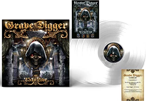 25 to Live (Ltd. 4lp Box Set/Crystal Clear+Poster) [Vinyl LP] von Metalville (Rough Trade)