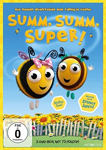 Summ, Summ, Super! Die großen Abenteuer der Familie Biene - Staffel 2 (Komplettbox) [3 DVDs] von Meteor Film