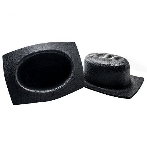 Metra VXT46 - Kfz Lautsprecher-Schutzgehäuse aus Schaumstoff (oval/tief/Ø 4x6 Zoll/Paar) für bessere Akustik und Schutz vor Wasser, Rost, Staub für Einsatz von Metra