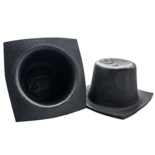 Metra VXT55 - Kfz Lautsprecher-Schutzgehäuse aus Schaumstoff (rund/Ø 13cm / Paar) für bessere Akustik und Schutz vor Wasser, Rost, Staub für Einsatz z.B. in Auto, Boot, Spa, Terrasse, UVM. von Metra
