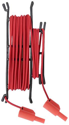 Metrel A 1527 Sicherheits-Messleitung [Bananenstecker 4mm - Bananenstecker 4 mm] 5m Rot 1St. von Metrel