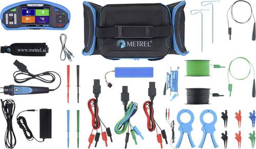 Metrel MI 3155 EU VDE-Prüfgeräte-Set kalibriert (ISO) VDE-Norm 0100 von Metrel