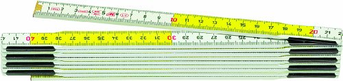 Metrica 23085 Glieder 2 m, weiß/gelb/rot Metrica 23085 Glieder 2 m, weiß/gelb/rot von Metrica
