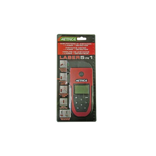Metrica 5 In 1 Messgerät Ultraschall und Metalldetektor, 61526 von Metrica