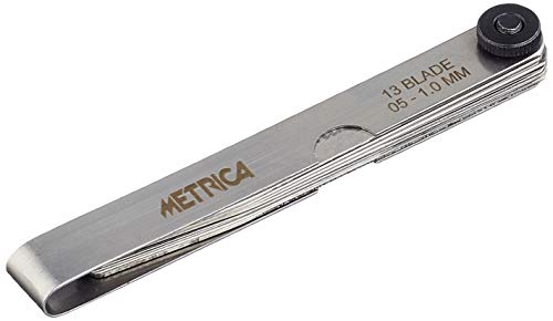 Metrica Fühlerlehre 13 Blatt 100Mm, 35101, grau von Metrica