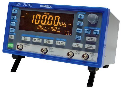 Metrix GX 320 Funktionsgenerator netzbetrieben 0.001Hz - 20MHz Dreieck, Rechteck, Sinus von Metrix