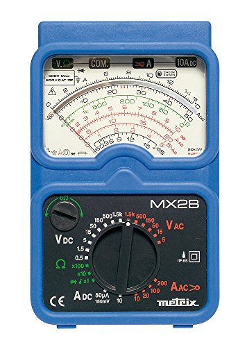 Metrix MX0002B MX 2 Analog-Multimeter mit Zange MN09 von Metrix