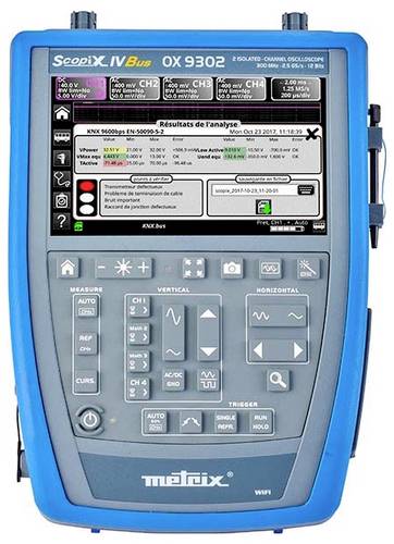 Metrix OX 9302-BUS Digital-Oszilloskop 300MHz 2-Kanal 2.5 GSa/s 12 Bit Multimeter-Funktionen 1St. von Metrix