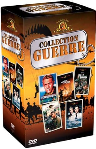 Coffret Guerre : La Grande évasion / Un pont trop loin / Le Pont de Remagen / Le Train / L'Odyssée du sous-marin Nerka - Édition 5 DVD [FR Import] von Metro Goldwyn Mayer